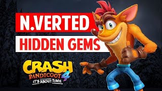 Crash Bandicoot 4 The Crate Escape N Verted Hidden Gem Location amp 100 Walkthrough [upl. by Oidivo]