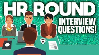 HR ROUND Interview Questions amp ANSWERS How to Pass an HR Round Job Interview [upl. by Haimerej]