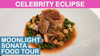 Celebrity Eclipse Main Dining Room Food Tour [upl. by Lehman]