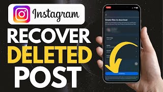 How To Recover Deleted Instagram Posts After 30 Days [upl. by Atilol920]