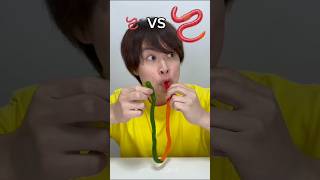 Big Worm Vs Small Worm Eating challenge 🤣shortstrendingytshortfoodchallengeviral [upl. by Palumbo]