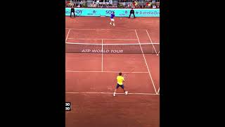 Nadal vs Federer 😮💨 [upl. by Etka927]