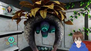 Subnautica Below Zero Ep4 Disabling the satellite tower and exploring Marguerits greenhouse [upl. by Inasah987]