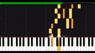 Prelude and Fugue in Eflat major  Harpsichord  BWV 552  JSBach  Synthesia HD 60 fps [upl. by Aetnahc]