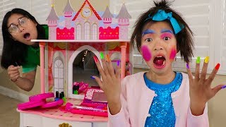 Wendy Pretend Play Dress Up amp New Kids Make Up Toys [upl. by Tyson]