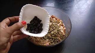 1 महीने में 10 kg वजन कम करना है तो ये खाईये LOOSE 10 KG IN JUST 1 MONTHWEIGHT LOSS MUESLI RECIPE [upl. by Nylecaj584]