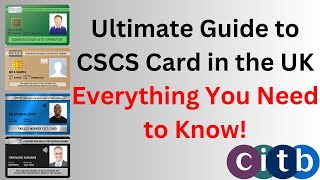 CSCS Card UK  CSCS Test 2024  CSCS Test for Green Card  18 excavation amp confinedspace [upl. by Aileve]