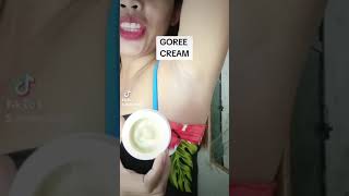 GOREE CREAM INTENSIVE WHITENING UNDER ARM FACE AND BODY ORDER httpsvttiktokcomZSYHvHFMp [upl. by Deeanne]