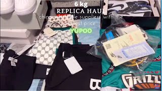 Huge 6kg Rep Clothing Haul from YUPOO with Free Shiping yupoo importfromchina [upl. by Bettye]