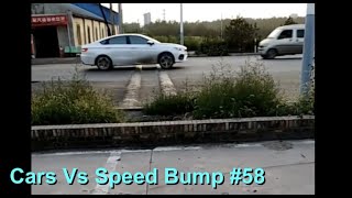 Cars Vs Speed Bumps 58  Double Speed Bumps [upl. by Ahsauqal499]