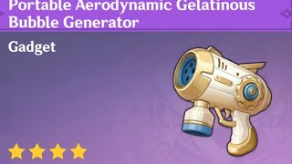 HOW TO GET AERODYNAMIC GELATINOUS BUBBLE GENERATOR Genshin Impact [upl. by Lannie]