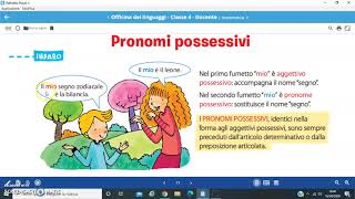 AGGETTIVI E PRONOMI POSSESSIVI E DIMOSTRATIVI [upl. by Brittni78]