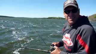 Small Lake Walleye Fishing in North Dakota Fall 2014 [upl. by Boyce]