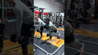 Rows for ATHLETES Oblique Slings RDL and Row on Medicine Ball gymworkout strengthtraining [upl. by Acirederf]