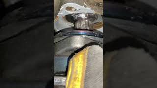 Installing new wheel bearing on 2018 Vw Tiguan [upl. by Aver]