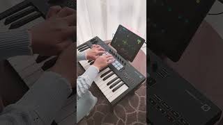 Wizkid  2 Sugar Pads on Melodics App Shorts PianellaPianoShorts [upl. by Haswell117]