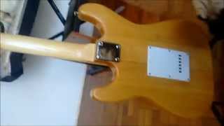 Review Guitarra Strato GBSPRO em Ash [upl. by Alleciram54]