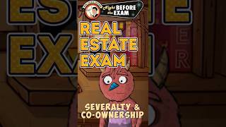 Solo vs Squad Severalty and CoOwnership in 60 Seconds realestateexam realestateexamprep [upl. by Weslee827]