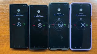 Samsung Galaxy Z Fold 5 vs Z Fold 4 vs Z Flip 5 vs Z Flip 4 Viber App Group Incoming Call amp Ringtone [upl. by Eelyme503]