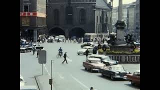 München Marienplatz 1961  8 mm [upl. by Hajan489]