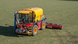 Vredo 4546 loonbedrijf Markvoort Schalkhaar Trekkerweb gulle slurry manure [upl. by Desta]