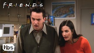 Flashback Of The Friends Finding Out About Chandler And Monica Clip  Friends  TBS [upl. by Haidedej753]