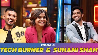 TECH BURNER amp SUHANI SHAH ON THUGESH SHOW  S01E05 TechBurner SuhaniShah [upl. by Elkraps661]