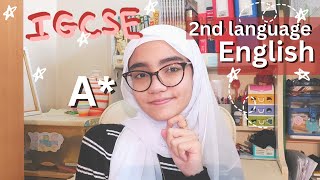 How to get an A in IGCSE ENGLISH SECOND LANGUAGE 0510 0511 [upl. by Ahsap]