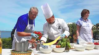 Show Cooking Hotel La Bisaccia  Chef Alberto Farina [upl. by Couture]