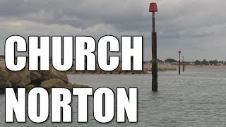 Church Norton  shore fishing marks West Sussex South Coast England UK [upl. by Kudva698]