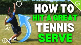 How To Serve In Tennis  6 Simple SECRETS To A Great Serve [upl. by Anima328]