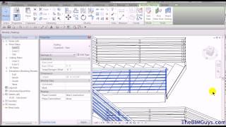 Revit Component Stairs Tips and Tricks  CADtechSeminarscom [upl. by Surazal]