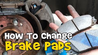 How To Change Brake Pads TOYOTA VIOS YARIS  Paano Magpalit ng Brake Pads DiY Method [upl. by Haiel]