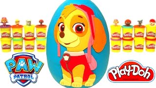 Ovo Surpresa Gigante da Skye da Patrulha Canina em Português Brasil de Massinha Play Doh [upl. by Nagey]