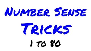 Number Sense Tricks Compilation UILTMSCA High School [upl. by Ivgnout]