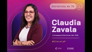 El actuar del INE está apegado a lo que dice la Constitución Claudia Zavala [upl. by Lipcombe]