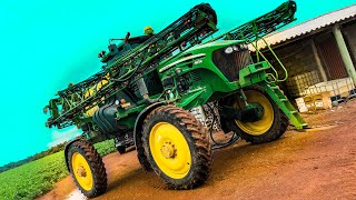 COMO OPERAR UM JOHN DEERE 4730 [upl. by Homer]