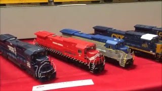 Amherst Train Show 2016 Pt1 [upl. by Hite946]