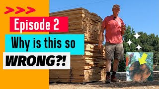 Dont Ruin This Log Sawing  Episode 2 [upl. by Seyer]