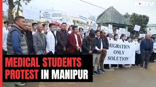 Why Medical Students Of Manipurs Churachandpur Are Protesting Again [upl. by Zuckerman]