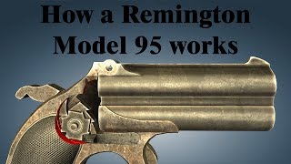 How a Remington Model 95 Double Derringer works [upl. by Dorella747]