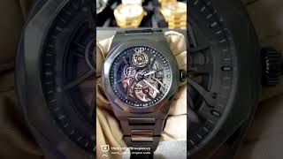 Girard Perregaux Laureato Black Ceramic Skeleton [upl. by Ajax]