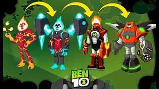 Ben10 All OmniEnhancedKixNaut Alien Forms [upl. by Ahmar]