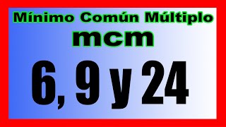 ✅👉 Minimo Comun Multiplo de Fracciones ✅ Minimo Comun Denominador [upl. by Rodenhouse]