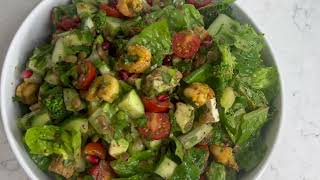 PRAWN AND LENTIL SALAD RECIPE [upl. by Eetnom45]