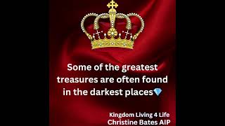 Greatest Treasures in the Darkest Places Inspiration Resilience HiddenGems [upl. by Aniral]