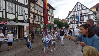 Johannisfest Eschwege 2018  Der Festumzug 1 [upl. by Tessie]