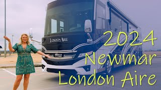 Luxury RV Tour – 2024 Newmar London Aire – Class A Diesel Motorhome [upl. by Cohby]