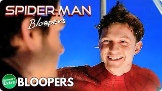 SPIDERMAN NO WAY HOME Extended Bloopers amp Gag Reel 2022 with Zendaya and Tom Holland [upl. by Nekciv345]