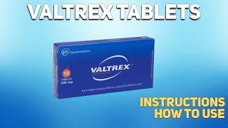 Valtrex tablets how to use Mechanism of action Uses Dosage Side Effects [upl. by Ario]